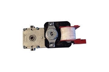 Gear motor/Auger motor with hole for pellet stove - 2 rpm - 230 v